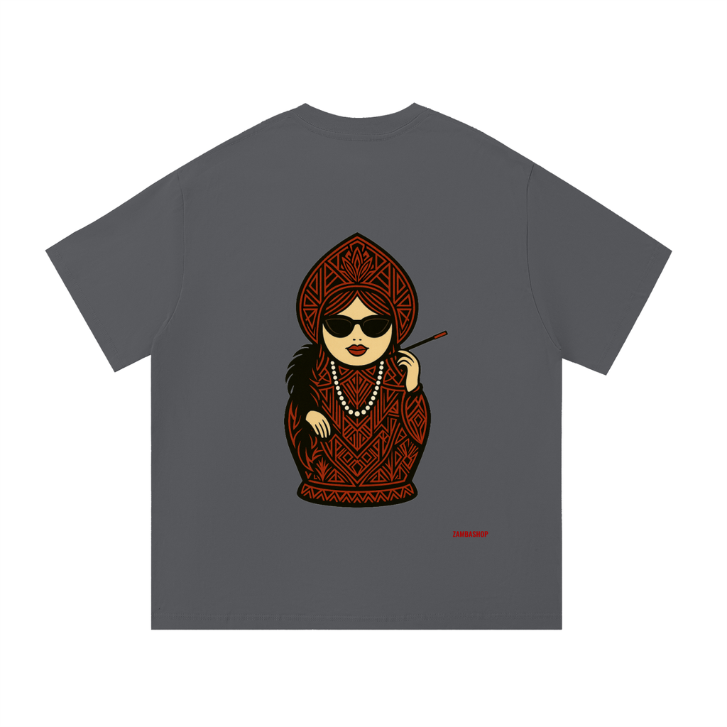 Babushka Grandma T-Shirt | Essential Cotton T-Shirt