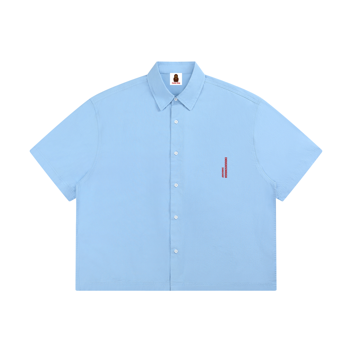 Enough is enoigh Unisex Boxy Short Sleeve Shirt