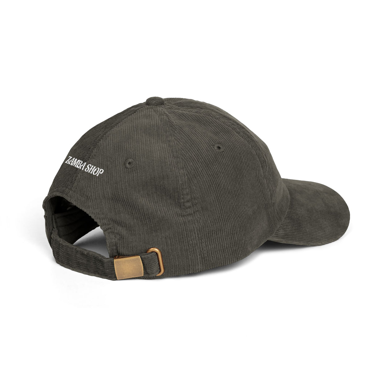 Don't know Don't care | Corduroy Cap with Embroidery