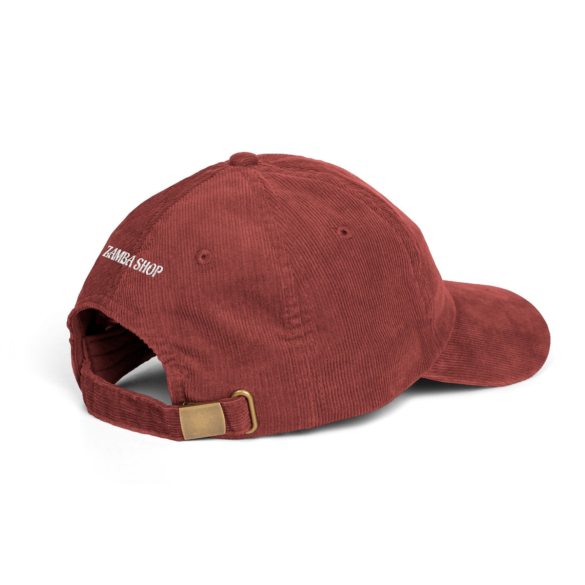 Don't know Don't care | Corduroy Cap with Embroidery