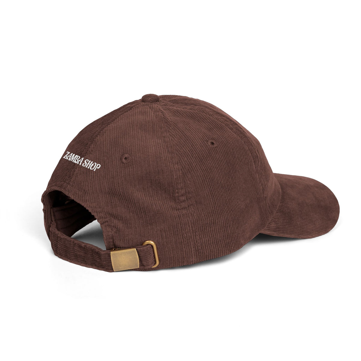 Don't know Don't care | Corduroy Cap with Embroidery