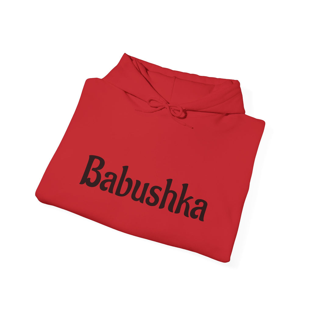 Babushka Matryoshka Doll Hoodie | Russian Nesting Doll Illustration | Grandma Gift