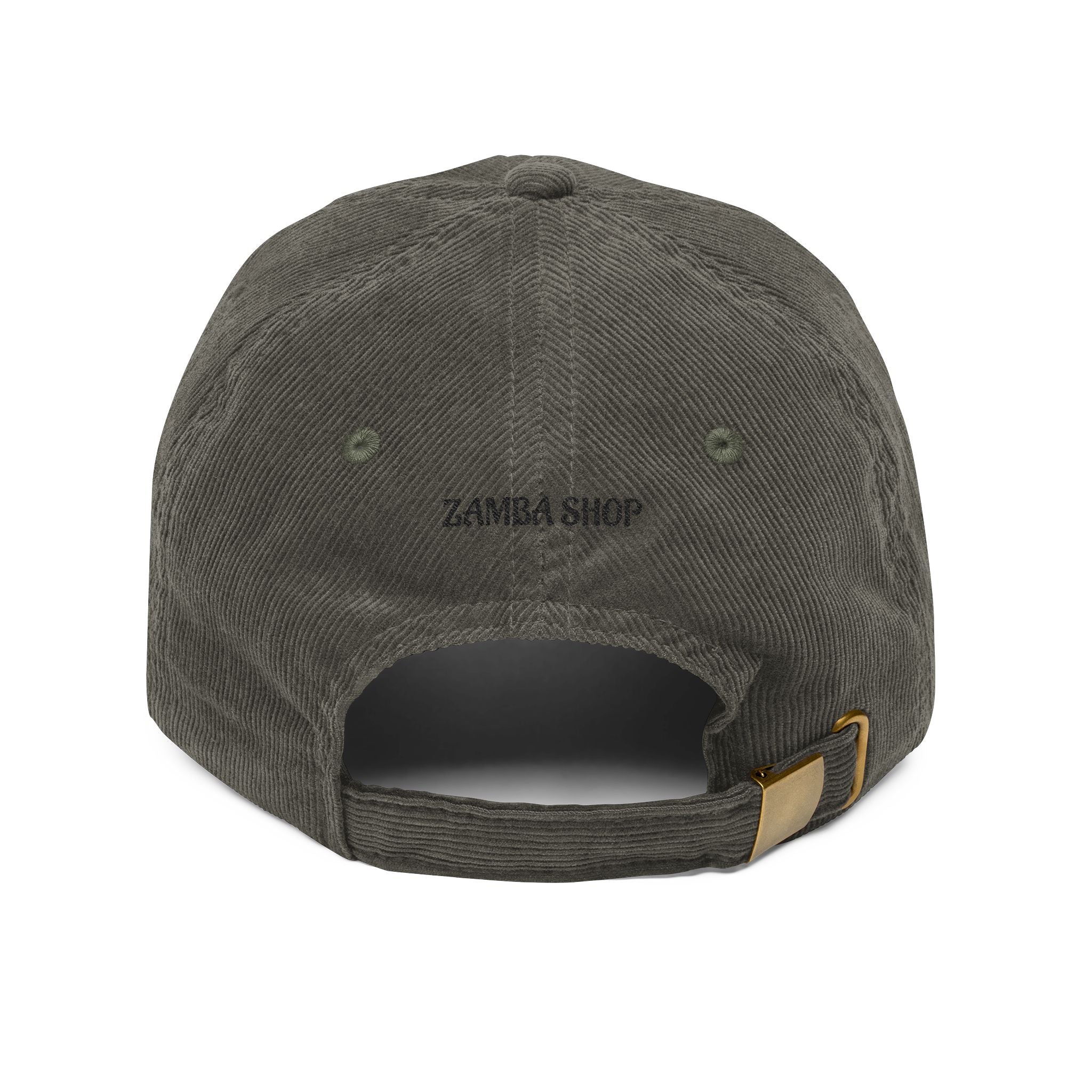 da, blyat Embroidered Corduroy Cap | Vintage Russian Slang Hat
