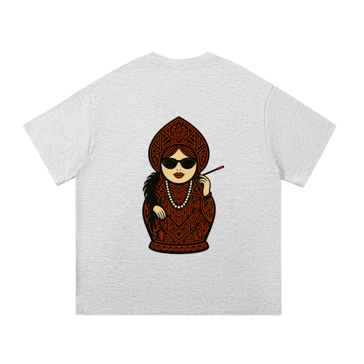 Babushka Grandma T-Shirt | Essential Cotton T-Shirt