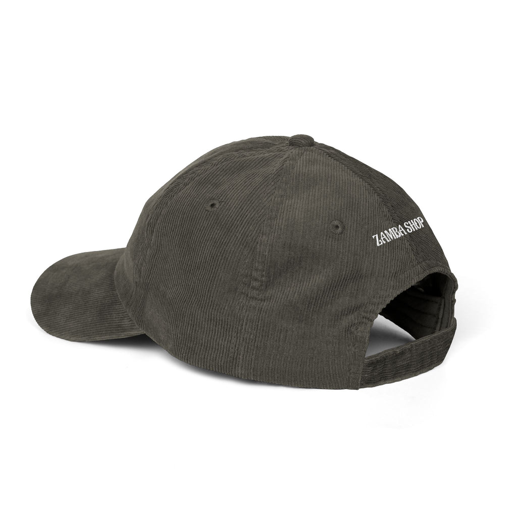 Don't know Don't care | Corduroy Cap with Embroidery