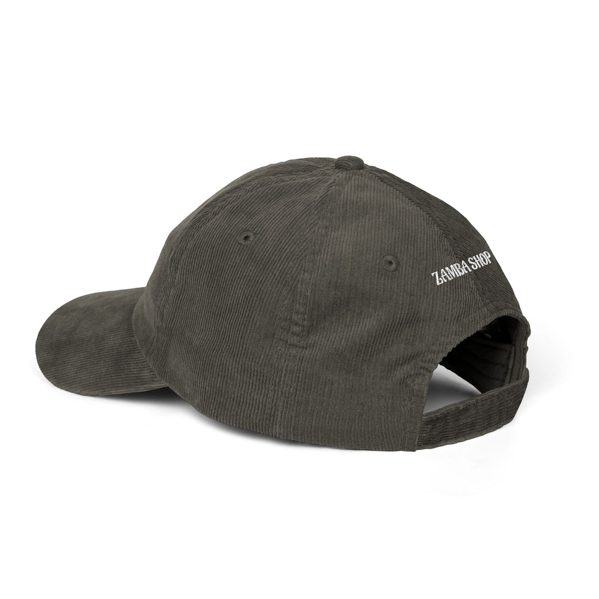 Don't know Don't care | Corduroy Cap with Embroidery