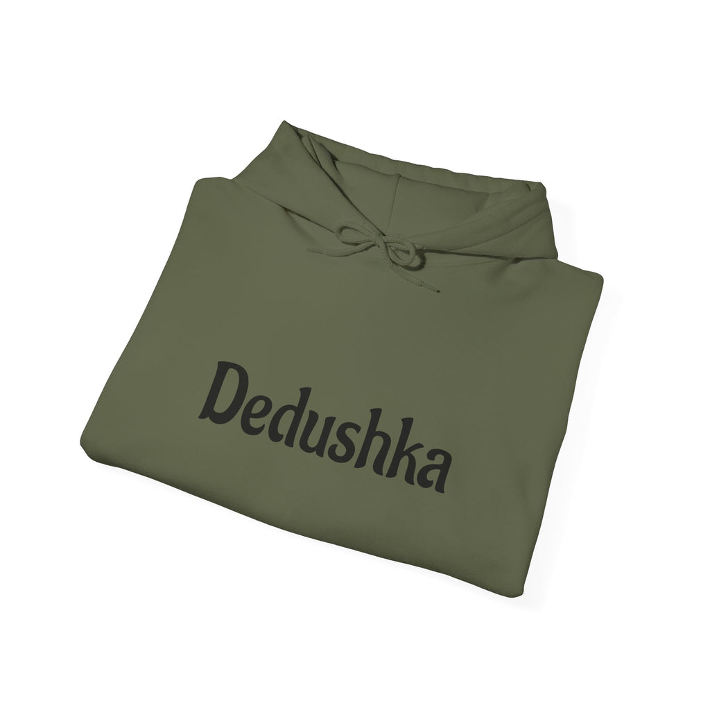 Dedushka Matryoshka Doll Hoodie | Russian Nesting Doll Illustration | Grandpa Gift | Granddad