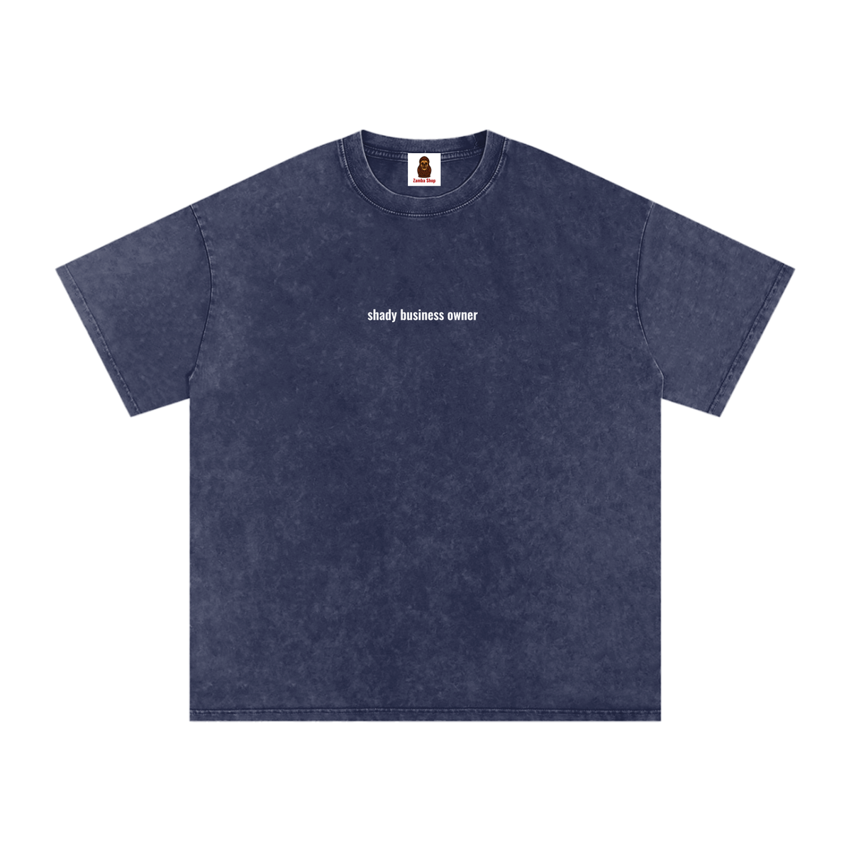 Business owner Snow Washed Oversized Cotton T-Shirt