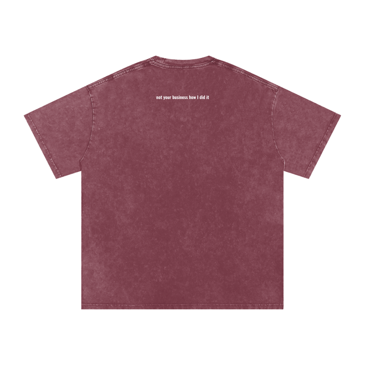 Business owner Snow Washed Oversized Cotton T-Shirt