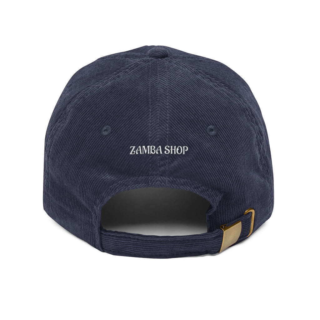 Don't know Don't care | Corduroy Cap with Embroidery