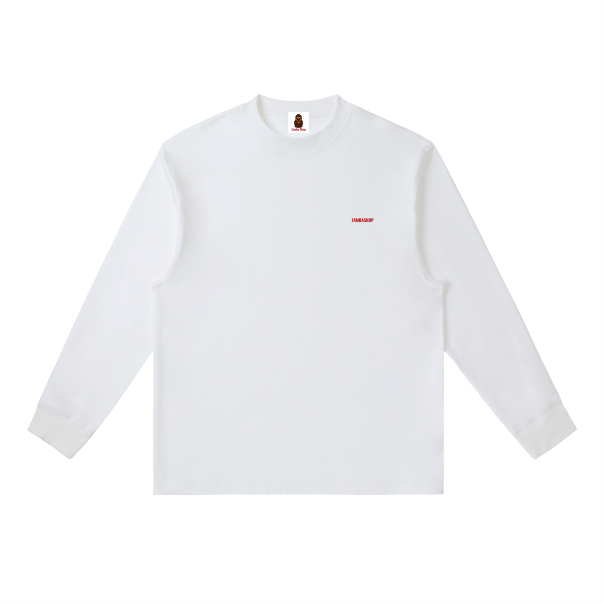 Split the bill? Essential Crewneck Long-Sleeve T-Shirt