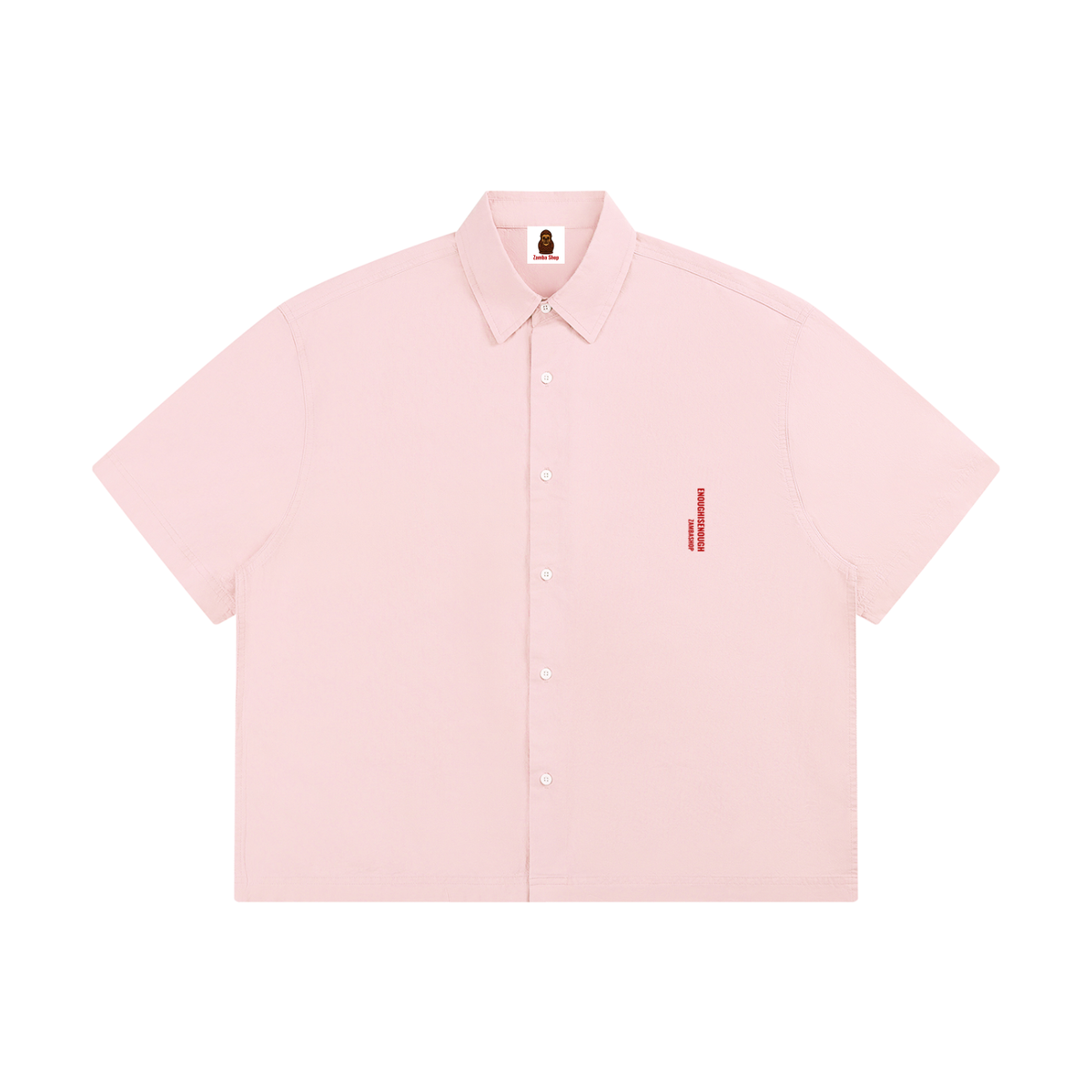 Enough is enoigh Unisex Boxy Short Sleeve Shirt