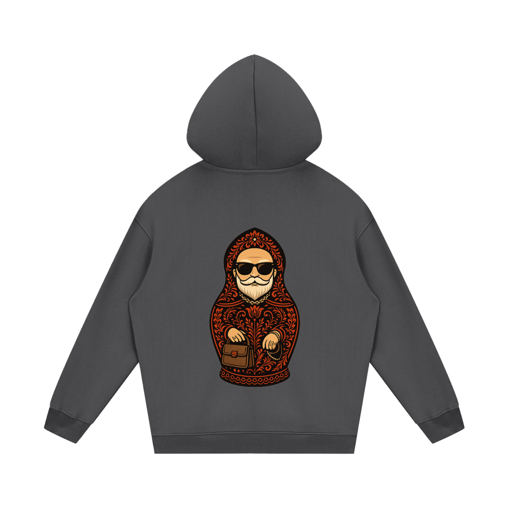 Dedushka Grandpa Hoodie | Streetwear Unisex Fleece Hoodie