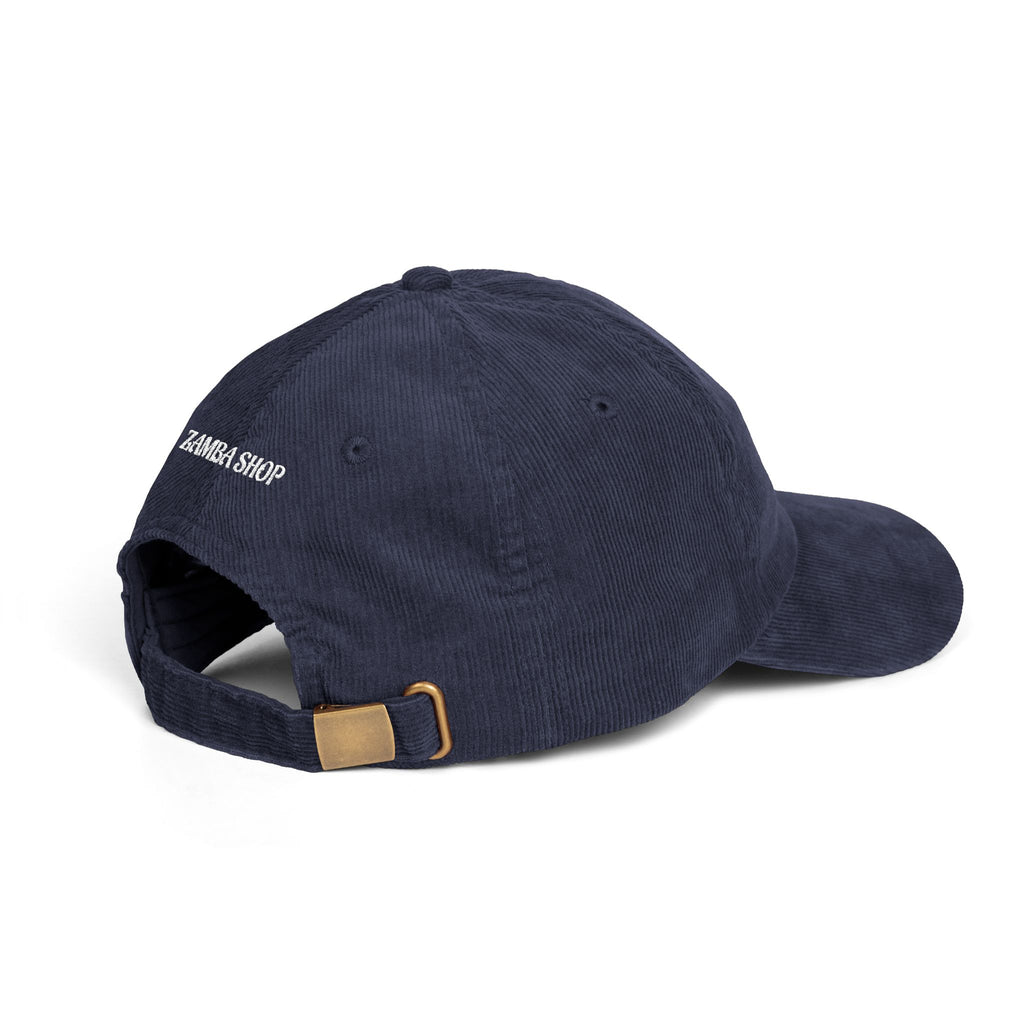 Don't know Don't care | Corduroy Cap with Embroidery