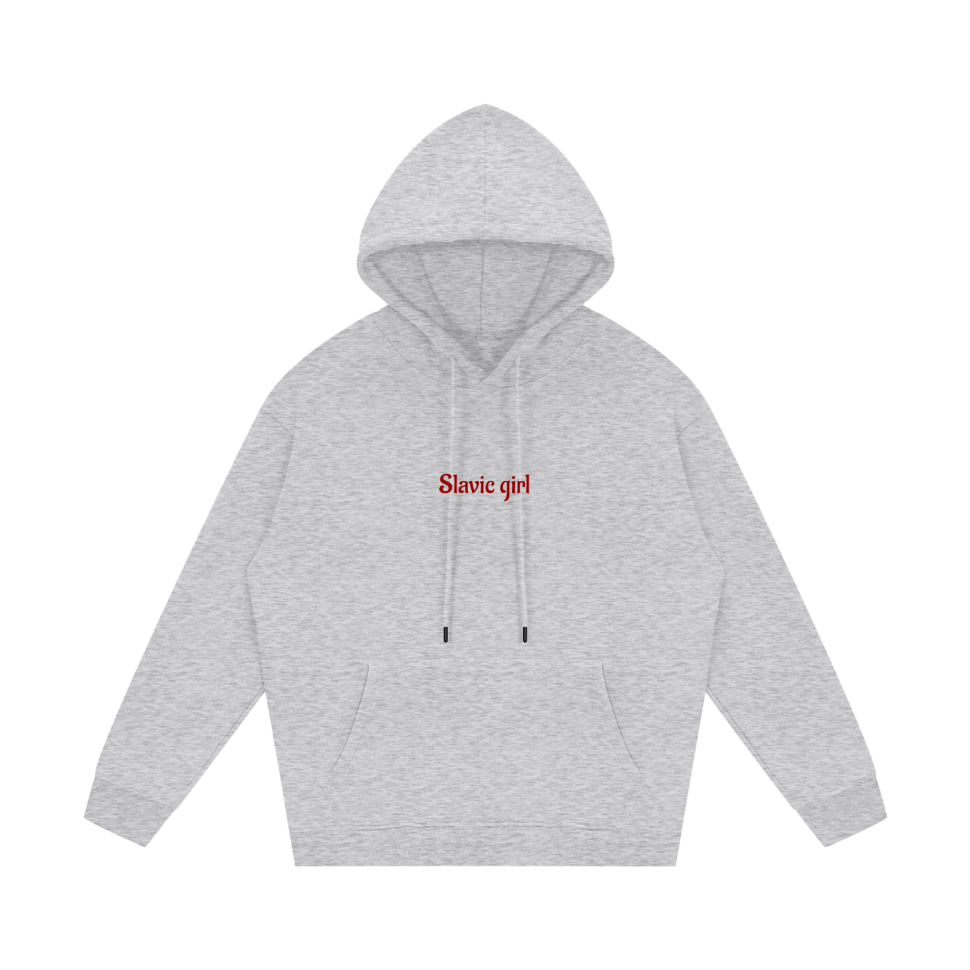 Slavic Girl Hoodie | Streetwear Unisex Fleece Hoodie