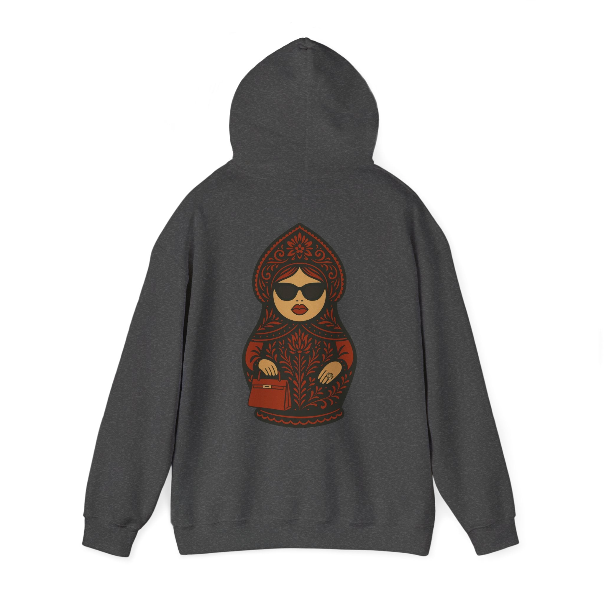 Slavic Matryoshka Doll Hoodie | Russian Nesting Doll Illustration | Gift for her | Gift for mom | Gift for friend