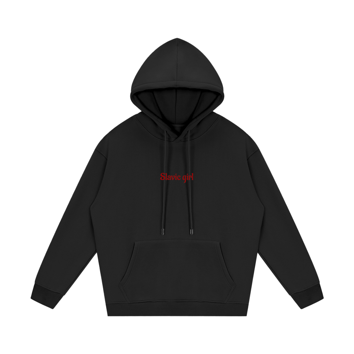 Slavic Girl Hoodie | Streetwear Unisex Fleece Hoodie