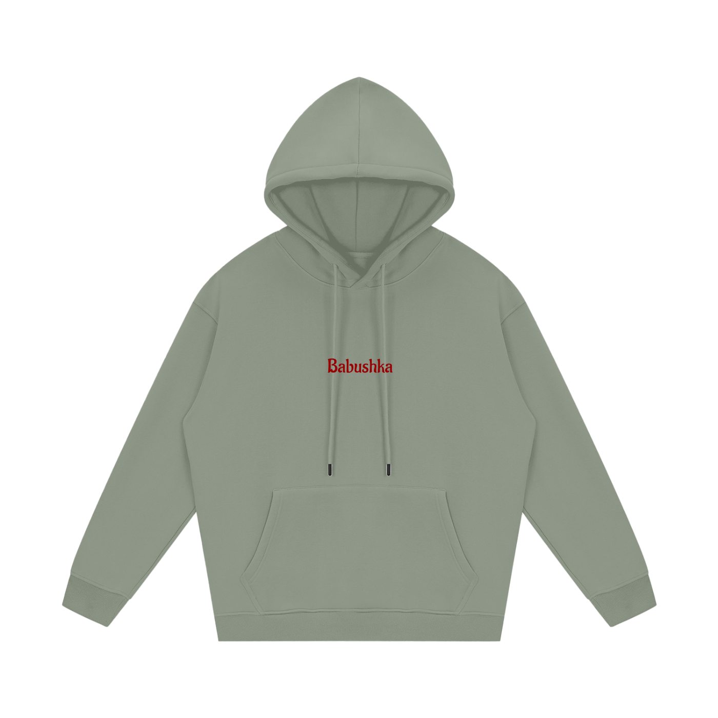 Babushka Grandma Hoodie | Streetwear Unisex Fleece Hoodie