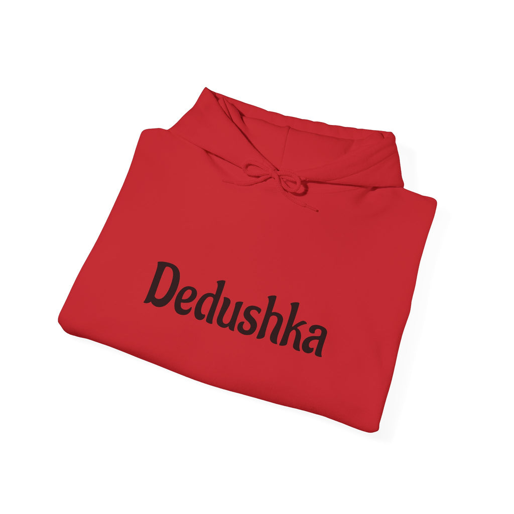 Dedushka Matryoshka Doll Hoodie | Russian Nesting Doll Illustration | Grandpa Gift | Granddad