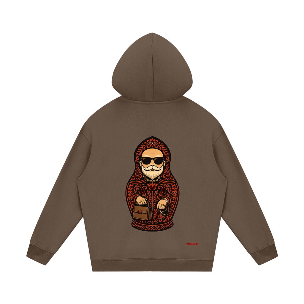 Dedushka Grandpa Hoodie | Streetwear Unisex Fleece Hoodie