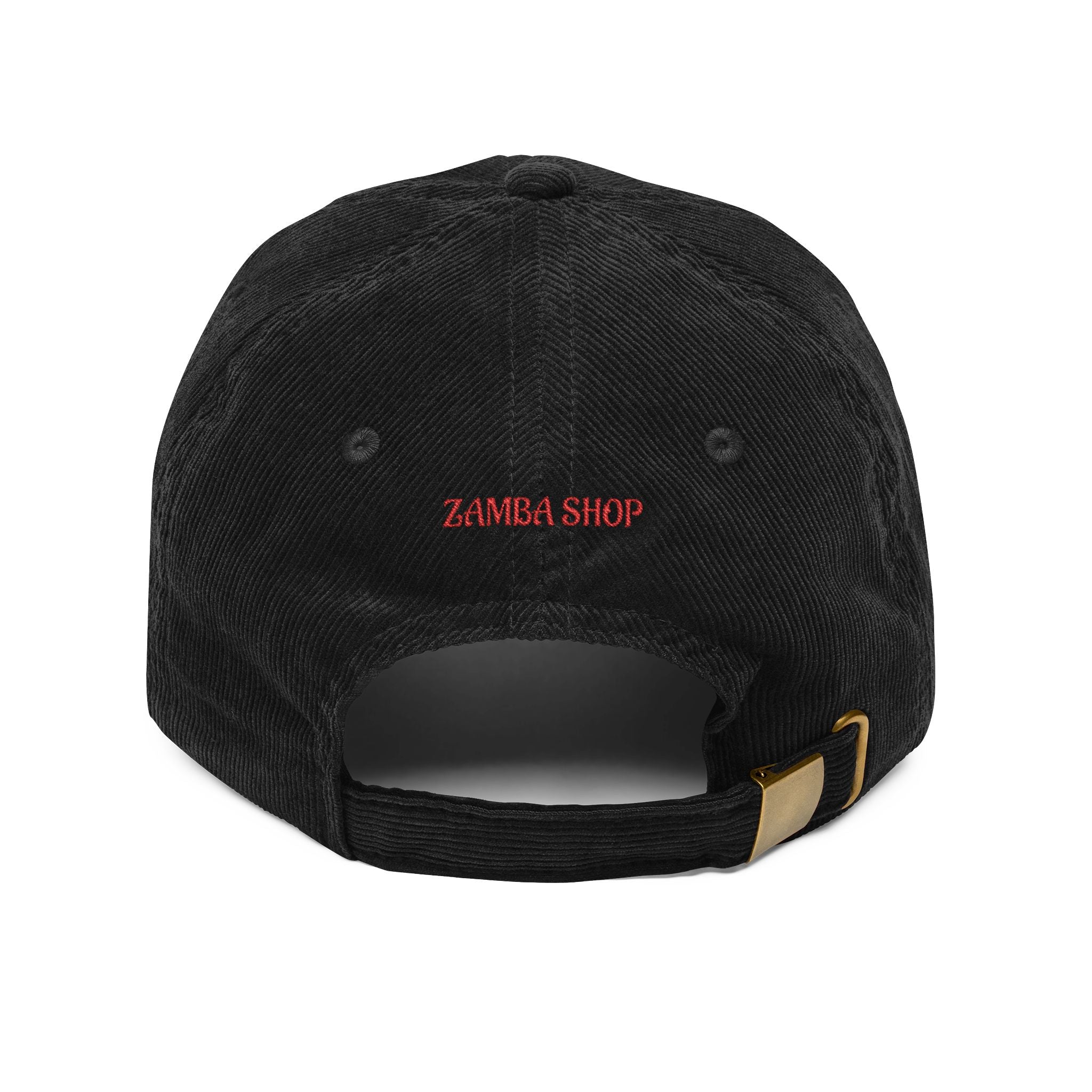 I'm Bullochka Embroidered Corduroy Cap, Slavic Russian Quote Hat | Vintage Style