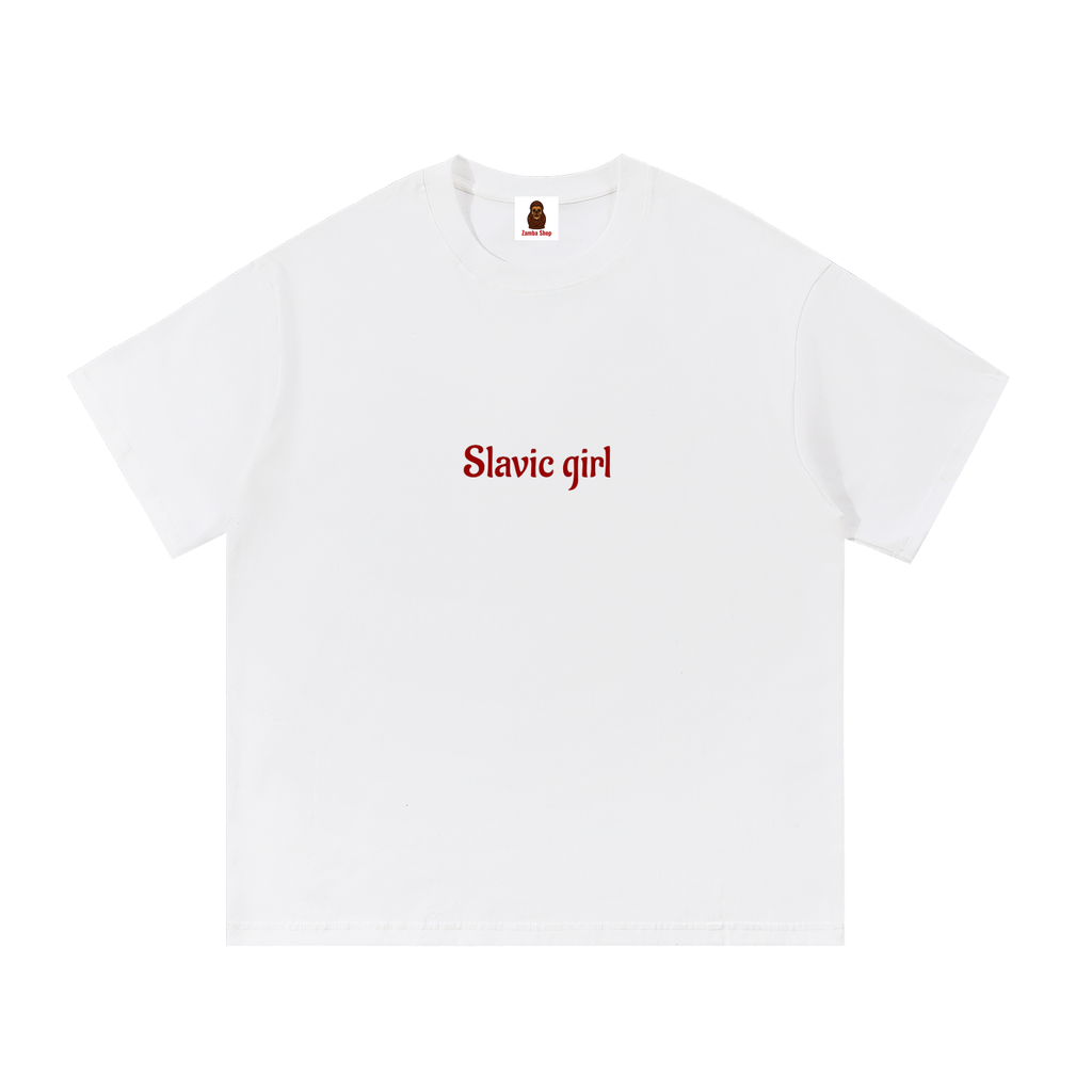 Slavic Girl T-Shirt | Essential Cotton T-Shirt