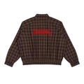 Unisex Plaid Full-Zip Track Jacket