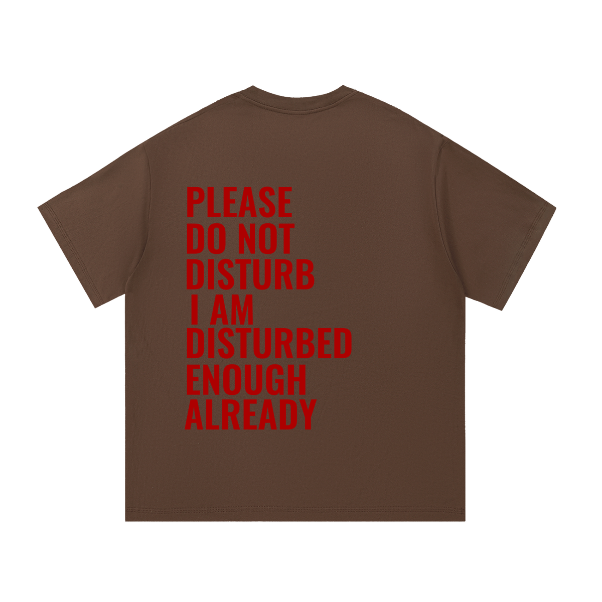 Do not disturb | Essential Cotton T-Shirt