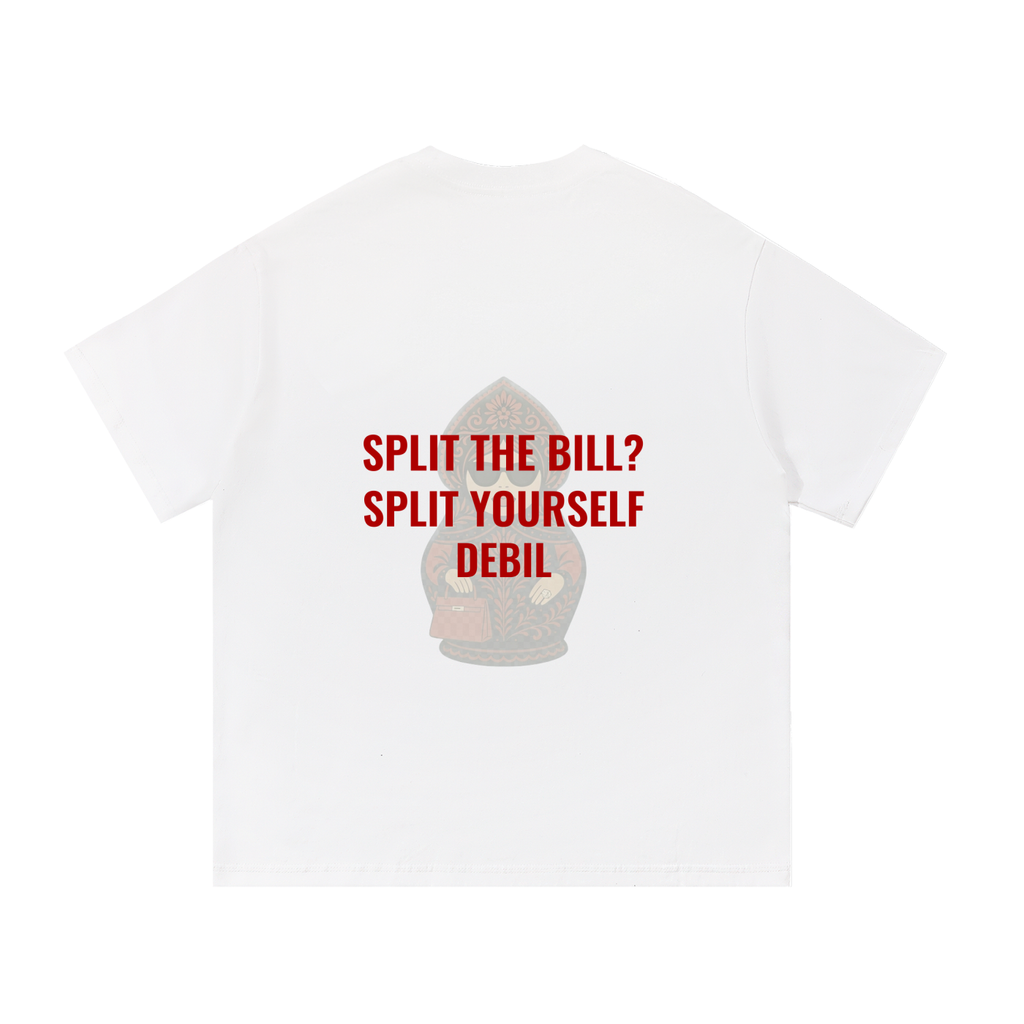 Split the bill? | Essential Cotton T-Shirt