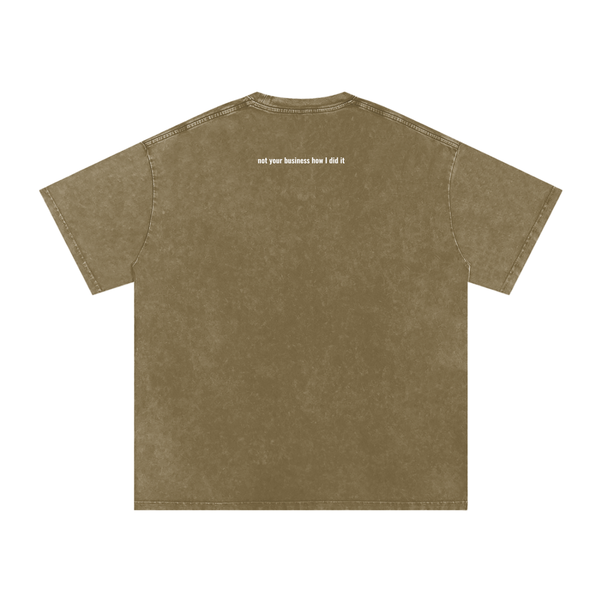 Business owner Snow Washed Oversized Cotton T-Shirt