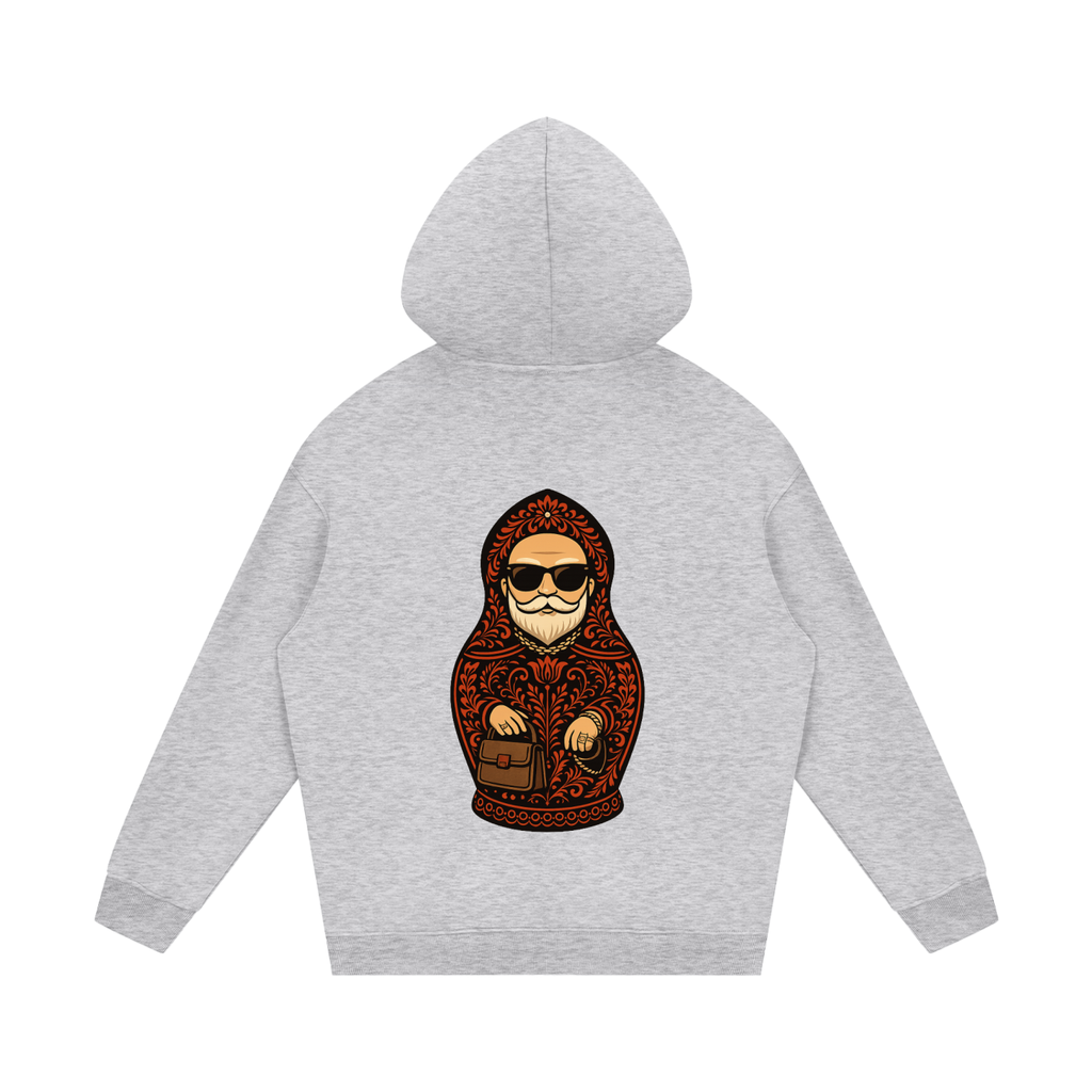 Dedushka Grandpa Hoodie | Streetwear Unisex Fleece Hoodie