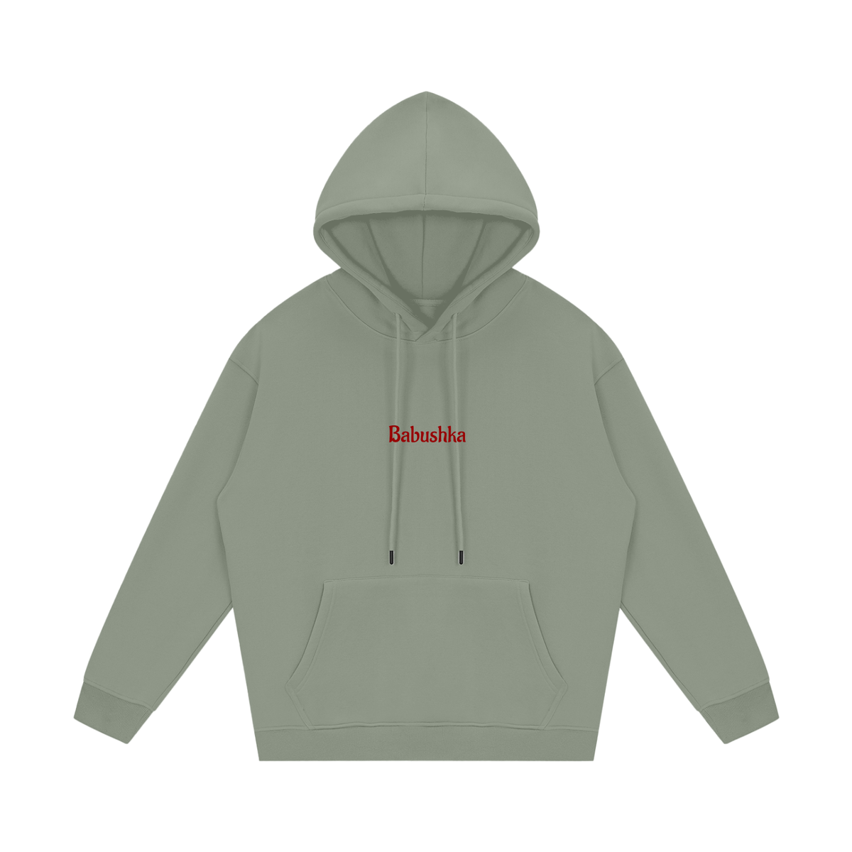 Babushka Grandma Hoodie | Streetwear Unisex Fleece Hoodie