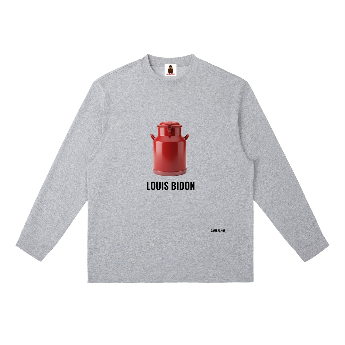 Louis Bidon | Essential Crewneck Long-Sleeve T-Shirt