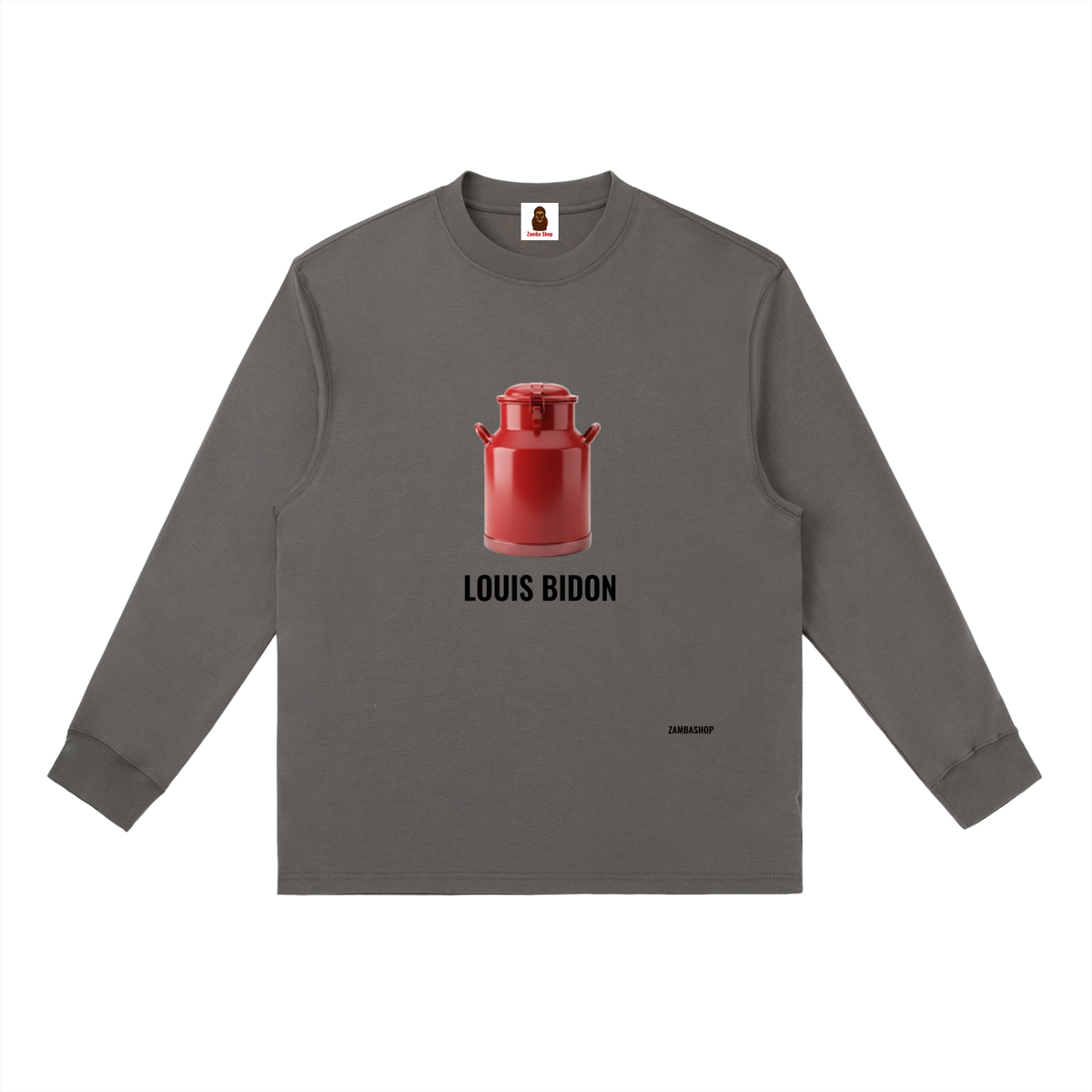 Louis Bidon | Essential Crewneck Long-Sleeve T-Shirt