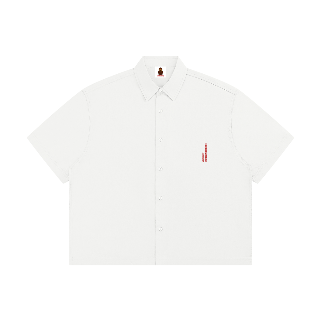 Enough is enoigh Unisex Boxy Short Sleeve Shirt