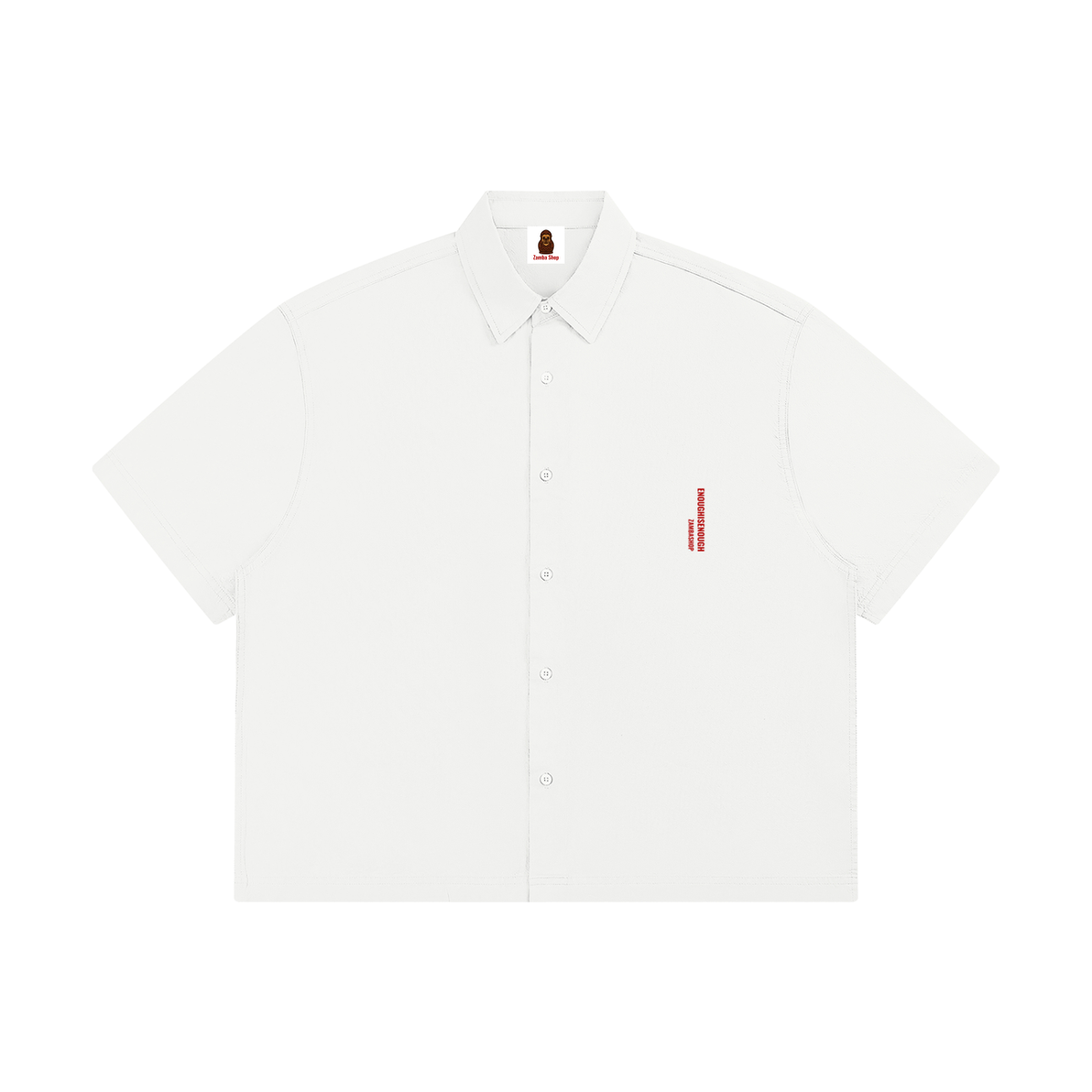 Enough is enoigh Unisex Boxy Short Sleeve Shirt