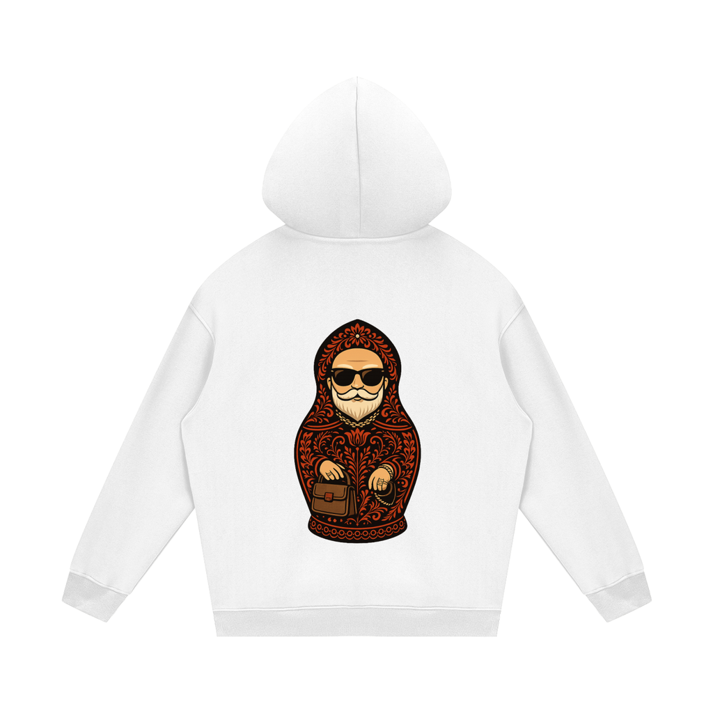 Dedushka Grandpa Hoodie | Streetwear Unisex Fleece Hoodie