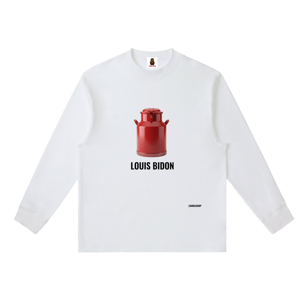 Louis Bidon | Essential Crewneck Long-Sleeve T-Shirt