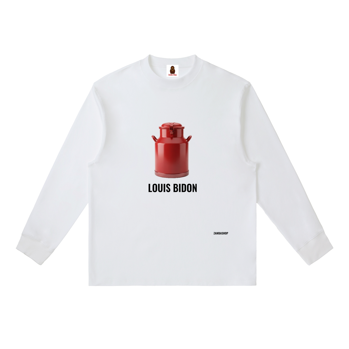 Louis Bidon | Essential Crewneck Long-Sleeve T-Shirt