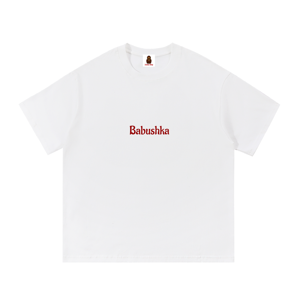 Babushka Grandma T-Shirt | Essential Cotton T-Shirt