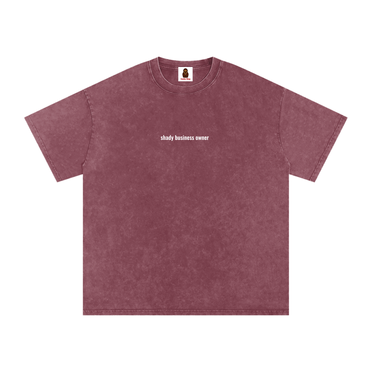 Business owner Snow Washed Oversized Cotton T-Shirt