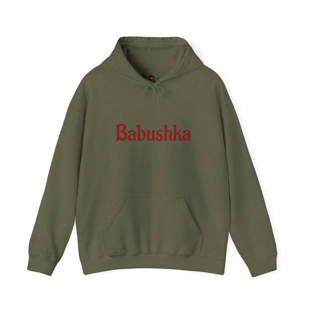 Babushka Matryoshka Doll Hoodie | Russian Nesting Doll Illustration | Grandma Gift