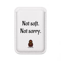 Not soft. Not sorry. Vegan Wallet | MagSafe Compatible Card Holder