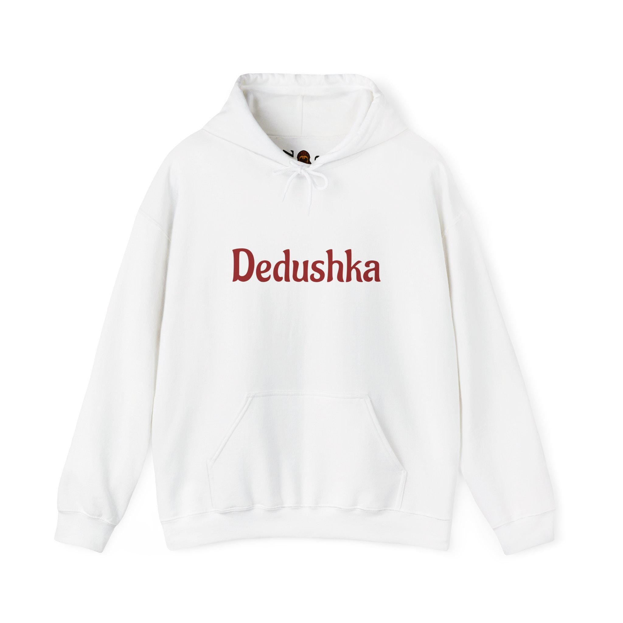 Dedushka Matryoshka Doll Hoodie | Russian Nesting Doll Illustration | Grandpa Gift | Granddad