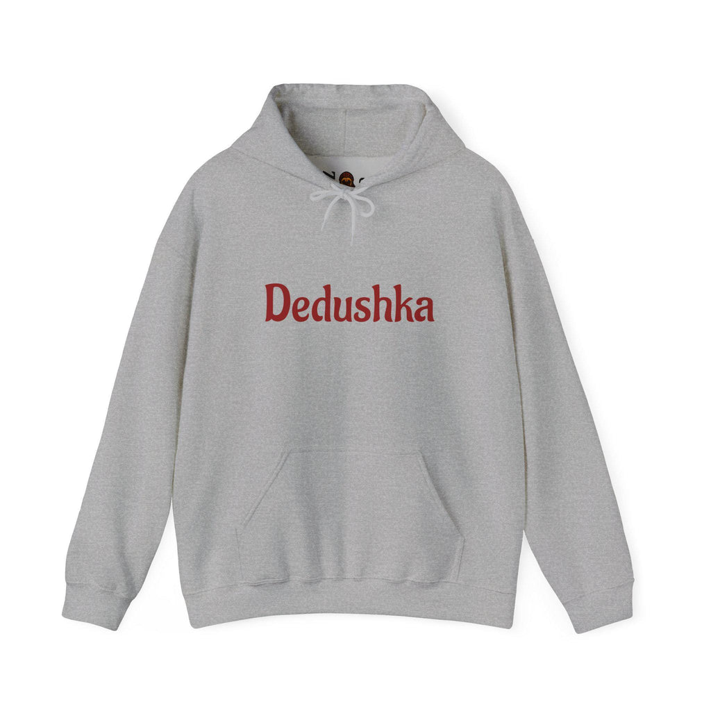 Dedushka Matryoshka Doll Hoodie | Russian Nesting Doll Illustration | Grandpa Gift | Granddad
